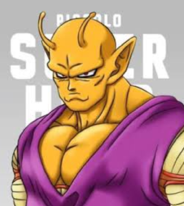 オレンジピッコロがゴツい顔の巨大化スラッグに！背中のマーク(紋章)はなぜアジッサ？