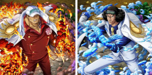 赤犬と青キジがパンクハザードで決闘！歴史的な頂上決戦！敗北者はどっち？