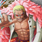 【ワンピース】ドフラミンゴの初登場は何巻何話?元天竜人がなぜ海賊に?いつから七武海?