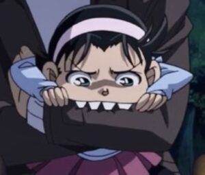 【コナン】歩美ちゃんが作画崩壊?牙が生えて化け物に?人間卒業の残像ターボ歩美も登場